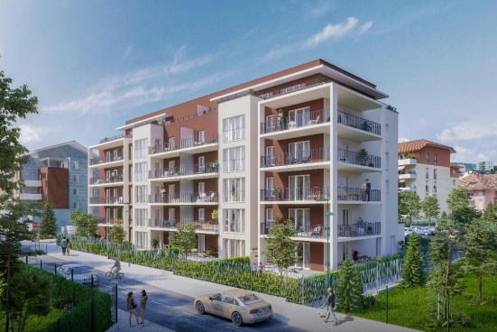 Grand appartement neuf à vendre à Bellegarde-Sur-Valserine (